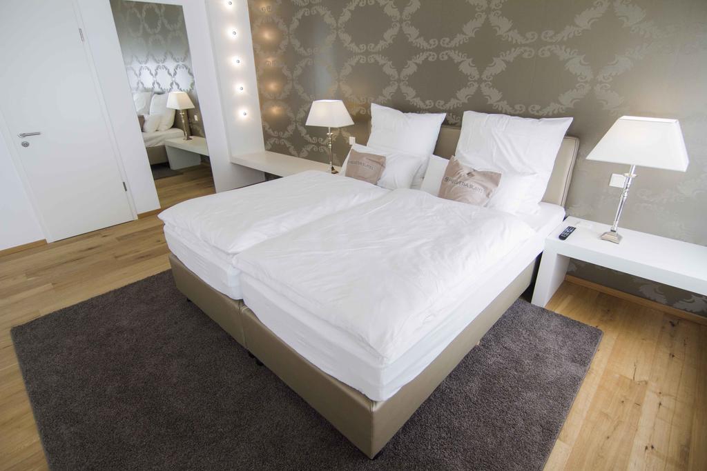 Helvetia Suites Düsseldorf Zimmer foto